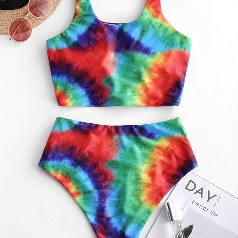 Tie-Dye Bikini Set - Picture 8 of 12
